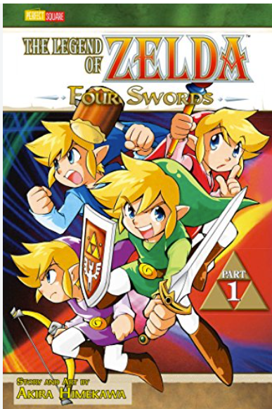 Legend of Zelda Four Swords Manga book Part 1